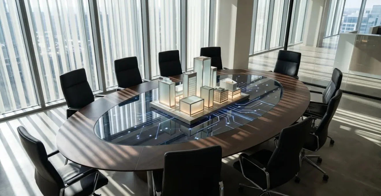 Visual representation of internal venture board structure preventing capital drain